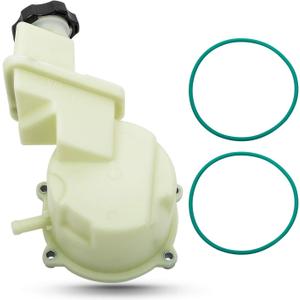 RANSOTO 603-939 Power Steering Pump Fluid Reservoir Compatible with 2011-2014 Dodge Challenger Charger ChrysIer 300 5.7L 3.6L V6 V8 Replaces 68059524AK 68059525AK 68059643AK