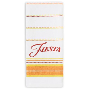 Fiesta 16" x 28" Kitchen Towel, Warm Color Combo 