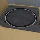 meicilin Dinner Ceramic black Plates (set of 4), 10 inch Black Porcelain Plates, Steak dinner plate, Kitchen Porcelain Serving Dishes for Salad, Pasta, Dessert, Microwave, and Dishwasher Safe