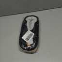 BenSorts Fuzzy Slipper Socks for Women Funny House Slippers with Grips (L)