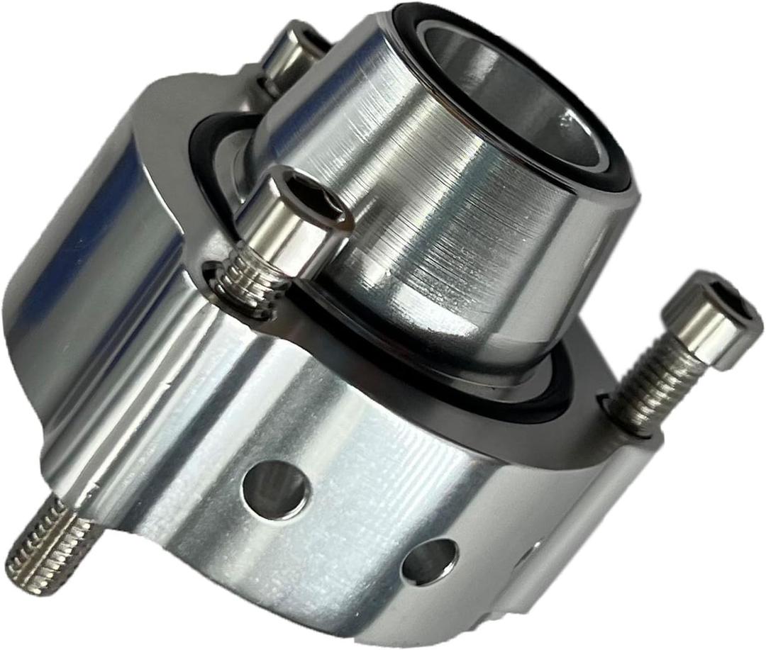 06H145710D Turbocharger Bypass Valve, Cutoff Bypass Diverter Valve, Compatible with A4 TT CC GTI Passat Beetle 2.0L, Replaces 06H145710C