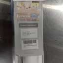 Persilux Zebra Blinds for Windows, Cordless Roller Shades Window Treatments (57" W x 72" H, White) Light Filtering Dual Layer Roller Window Shades Light Filtering Sheer Shades for Home and Office