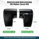 2 Pack RV Awning Motor & Idler Cover Kit R001931006 R001932006 Compatible with Carefree of Colorado Altitude/Compass TAJVAP 46JVAP, R001931-006 R001932-006 Awning End Cover Include L & R Side - Black