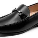 Bruno Marc Men's Dress Loafers Slip On Casual Driving Loafer (7, Black)