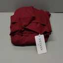 XXTAXN Women's Sexy Crew Neck Long Sleeeve Flowy Hem Cocktail Club Corset Mini Dress with Side Pocket L