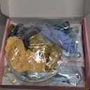 Trgowaul 13th Birthday Decorations for Girls, Light Blue Official Teenager 13th Party Supplies, Banner, Sash and Crown, Cake Topper, 13 Number Balloon, Fringe Curtains, 13 Years Old Party Decor Kit