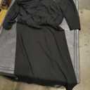 Women’s Black Long-Sleeve Dress (Large)