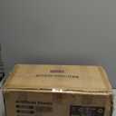 Artificial Topiary Cedar Trees 3ft, 2 pk - Outdoor Indoor Faux Pine Shrubs Plants, Realistic Fake Plants Front Porch Decor, Artificial Bushes Cypress for Home Front Door Offices (Black)