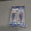 2 x Fishing Bait, Soft Bait, Shrimp Fishing Artifact, Home Fishing Bait, Suitable for Saltwater Lakes, Sea bass, Trout, 2 Pieces (Light gree)