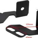 Topteng Side 4'' LED Light Pods Windshield Mount Brackets Universal for Kawasaki Teryx 750 2010-2023, Teryx 800 2014-2023, Teryx4 750 2012-2024, Teryx4 800 2015-2024