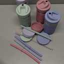 Elk and Friends 14oz Stainless Steel Kids + Toddler Drinking Cups | The Original Mason Jar with Sleeves + Lids | Silicone Straws | Smoothies | Storage Jar | Spill Resistant | Dishwasher Safe | 4 Pack