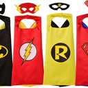 Rubies DC Comics Superheroes: Superhero Cape and Accessory Set for Kids, Boy's One Size