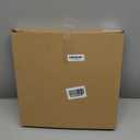 16 Inch Large Wall Clock Battery Operated Silent with Big Numbers Easy to Read, Analog Quartz Modern Clock for Living Room, Office, School or Seniors (Black)