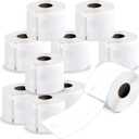 L LIKED 10 Rolls 2-5/16" x 4" Thermal Shipping Labels, Perforated Line, Compatible with Rollo, Zebra, Jadens, Nelko, Munbyn, Phomemo Desktop Printers and Dymo 30256 Replacement (3000 Labels)