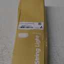 2-Pack Christmas Lights Outdoor, 16Tubes 384LEDs Extendable Meteor Shower Lights, Falling Rain Light Waterproof Plug in Tree Light for Christmas Backyard Garden Patio Xmas Decoration (Cool White)