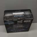 Karaoke Machine with Two Wireless Microphones, Powerful Portable Bluetooth Speaker for Adults & Kids, PA System with 2 Voice Mode, LED Lights, Supports TWS/AUX/USB/TF for Party(Gray+Sliver