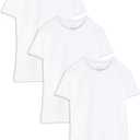 Fruit of the Loom Men's Big and Tall Tag-free Undershirts (XX-Large, Big Man - Crew - 3 Pack)