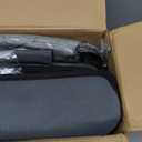 Heated Cat House for Outside,Dual Camera Mounts,100% Weatherproof & Extremely Insulated,Elevated Feral Cat Shelter with Escape Door,Waterproof Eaves for Outdoor Stray Barn Cat(Dark Grey,S)