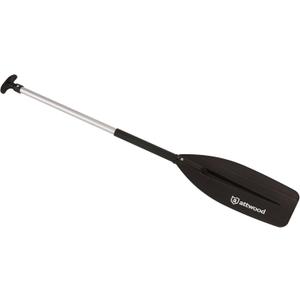 Attwood 11764-1 Ergonomic Aluminum Canoe Paddle 4-Feet, Black, One Size