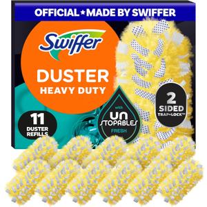 Swiffer Dusters Multi-Surface Heavy Duty Duster Refills, Unstopables Fresh Scent, 11 Count