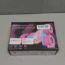 Remote Control Car, Pink RC Cars for Girls, Rechargeable RC Truck, 2.4Ghz Double Sided 360 Rotating Stunt Car Toy with Headlights, Birthday Gift for Kids Age 3+