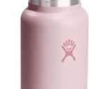 Hydro Flask Water Bottle - Insulated Stainless Steel - Wide Straw Lid, Non Spill, Leakproof in 32 Oz Trillium Pink