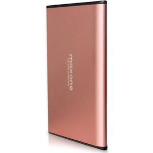 Maxone 1TB Ultra Slim Portable External Hard Drive HDD USB 3.0 Compatible with PC, Laptop, Rose Pink