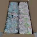 The Honest Company Clean Conscious Diapers for Delicate Skin | Up to 100% Leakproof | Hypoallergenic, Fragrance Free | Gender Neutral | Club Box, Size 1 (8-14 lbs), 78 Count (Prints May Vary) (All the Alpacas + Turtle Time)