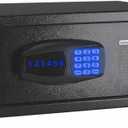 Safe Box,1 Cubic Feet Money Pistols Document Personal Screct Mini Small Safe Mounting On Floor Wall Of Home Office Hotel,Digital Electric Safety Box With Keypad Override Keys