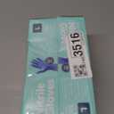 GUSTO Blue Nitrile Gloves, Disposable Gloves  4 Mil, Latex & Rubber Free, Non-Sterile Powder-Free (Formerly Comfy Package) (Large)