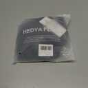 Womens Seamless Bras No Underwire Supportive Wireless Push Up Full Coverage Bralette Comfort Scalloped T-Shirt Bra (Black)