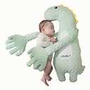 Baby Patter for Sleep, Baby Startle Prevention Sleep Aid Companion, Soothing Patting Sleeping Toy with Soothing Palm Pad, 3 Levels Adjustable Simulation of Mother's Automatic Palm Slapping (K)