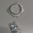 WMPHE LS Throttle Body Adapter 92mm Compatible with LS1 3 Bolt Intake Manifold to LS3 4 Bolt Replacement for 551513 LS6 LS LR4 LQ4 LS6 L59 LQ9 LM4 L33 LSX 4.8L 5.3L 5.7L 6.0L