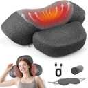 Neck Massager Pillow - Pillow Massage Neck Hump with Heat,Vibration,Neck Massager for Deep Tissue Pain Relief,Hump Corrector for Women Valentine's Day Gifts for Women, Men Mom Dad