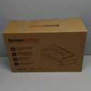 Bonsenkitchen Vacuum Sealer Machine, Globefish Technology for Perfect Vacuum Sealing, Powerful Low-Noise Food Vacuum Sealer with Easy Handle Design, Built-in Cutter & Bag Storage, 1 Bag Roll & 10 Bags (Silver Black)