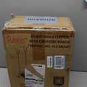 Sunny Health & Fitness Mini Stepper for Exercise at Home, Stair Step Workout Machine with Resistance Band and Over 300lb Weight Capacity, Optional Twist Motion and Free SunnyFit App Connection