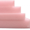 AK TRADING CO. High Density Upholstery Foam Cushion, Pink, 2 pcs, 82"x53"
