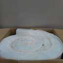 3 Inch Memory Foam Mattress Topper,Cot Size Foam Bed, Mattress Topper for Back Pain, Cooling Gel Bed Topper for Sleeper Sofa, Dorm, RV,Camper,75"*30",White , 