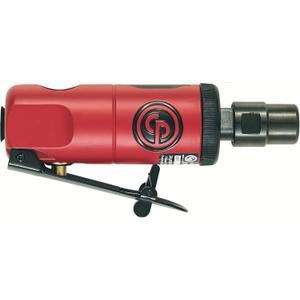 Chicago Pneumatic CP876 - Air Die Grinder Tool, Welder, Woodworking, Automotive Car Detailing, Stainless Steel Polisher, Heavy Duty, Straight, 1/ 4 Inch (6 mm), 0.3 HP / 220 W - 30000 RPM