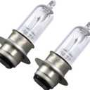 12v 35/35w Headlight Bulb Halogen Light Aftermarket Replacement Parts Fit for ATV Moped Quad Go Kart Scooter Motorcycle 4 Wheeler Taotao Sunl Coolster Roketa Jonway.2 Pcs