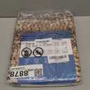 RUGSREAL 2x3 Entry Rug Small Bedroom Area Rug Braided Printed Mat for Living Room Farmhouse Kitchen Mat Indoor Non Slip Rustic Throw Carpet Machine Washable Rug for Sink Under Table, Brown