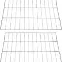 Upgraded 2Pcs 304 Stainless Steels MHL63411403 Oven Rack Compatible with LG Range/Stove LDG4313ST LREL6323S, Replace MHL63531403 MHL63411401 MHL63411402 MHL62112101, 24.8 X 16.2 in