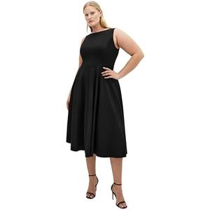 City Chic Women's Plus Size Dress - Mary Skater Midi, Size 18/M