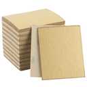 2 x S SATC 1/4 Sandpaper Sheets 5.5" x 4.5" Hoop and Loop Sandpaper Sheets 100PCS Sandpaper for Palm Sander 150 Grit Sandpaper for Palm Sanders Sanding Sheets for Car and Wood