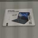 LAMA 7 Colors Backlit Keyboard Case with Touchpad for 11 Inch Tab A9 Plus 2023/ Tab A11 Plus 2025, Slim Stand Cover, Smart Trackpad, Detachable Keyboard with Case, S Pen Holder, Black