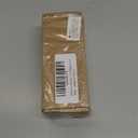 Matte Black Door Hinges 4 Inch Square Rounded 5/8" Radius 6 Pack