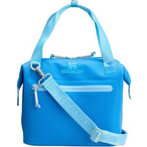 Stanley All Day Julienne Mini Soft Cooler Bag and Lunch Box | Can Cooler with Handles and Strap | 12 Hour Cooling | Insulated Travel Bag with Zipper | BPA-Free (Azure)