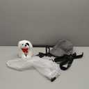 5 Pcs Dog Catcher Costume Men Include Herringbone Tweed Flat Cap, Adjustable Suspender, Dalmatian Dog Catcher Costume for Adult Couple Men Halloween Cosplay Party