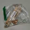 Wood & Rope Wall Toilet Paper Holder, Rustic Tissue Rolls Paper Holder Wall Mounted, Nautical Rattan Bathroom Accessories with Self-Adhesive Seamless Screw (with Bead)