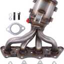 NewYall 1.6L Exhaust Manifold Catalytic Converter for Kia Soul 2012-2016, Rio 2012-2017, Hyundai Accent 2011-2017, Veloster 2012-2017